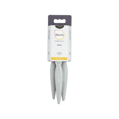 Harris Harris Essentials 3PK Gloss Paint Brush Set 50