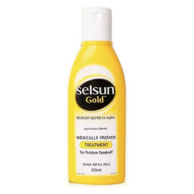 (Relieves itching and dandruff, yellow) Selsun Gold Anti Itch Dandruff Shampoo 200Ml Reduces Dandruff Oil Control
