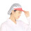 Mesh Work Cap for Chefs Unisex Breathable-rose red visor1 1