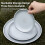 Tableware For Picnics Light Weight Camping Plate Easy To-M 17cm 4