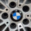 4 cache-moyeux de roue BMW 68 mm, emblème bleu et blanc 4