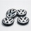 4 cache-moyeux de roue avec logo VW de 65 mm 1