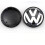4 cache-moyeux de roue avec logo VW de 65 mm 2