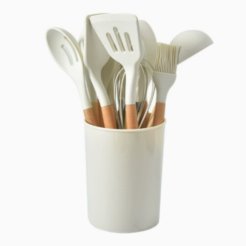 RETRO-KÜCHENUTENSILIEN-SET - CREME