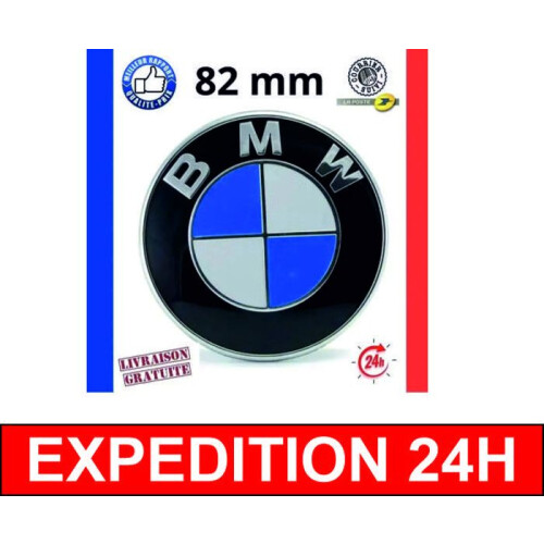 2 Stück BMW Logo Emblem blau weiß..