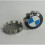 4 cache-moyeux de roue BMW 68 mm, emblème bleu et blanc 3