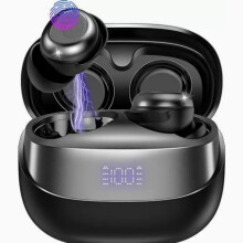 Auriculares Bluetooth 5.4 TWS con cancelación activa de ruido (ANC), sonido estéreo HD, micrófono, resistencia al agua IPX5, 5 horas de dura