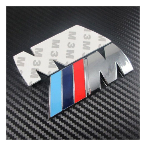 Σήμα με λογότυπο πορτμπαγκάζ BMW M Sport σε γυαλιστερό μαύρο χρώμα 73 χιλ. για τη σε