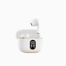 Auricolari wireless Bluetooth 5.4 2025, 4 microfoni ENC e audio stereo HiFi, 40 ore di riproduzione, display a LED, impermeabili IP7, aurico