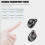 Auricolari wireless - F9 - Bluetooth V5.0 - Display LED - Microfono integrato - In-ear 2