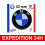 2 Pcs BMW Logo Emblem blue white.. 1