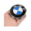 4 coprimozzi per cerchio BMW da 68 mm con logo centrale, blu e bianco 3