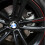 4 coprimozzi per cerchio BMW da 68 mm con logo centrale, blu e bianco 5