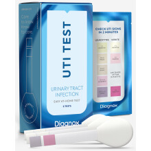 Urinary Tract Infection Urine Test Strips | UTI Test Strips for Women & Men | High Precision Leukocyte and Nitrite Testing at Home | Individually