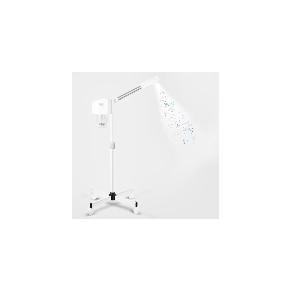 Spiritseek Professional Facial Steamer, Vaporizador Face Steamer For Esthetician, Ozone Hot Mist, Home Slaon Spa
