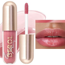 Plumping Lip Gloss,Tinted Lip Balm,Lip Stain Tint,Waterproof Long Lasting Lipstick,lip gloss,Ginger Lip Plumper for Women Nourishing Soft and Full