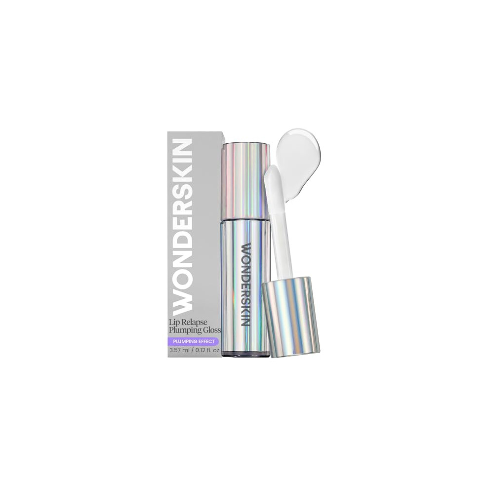 Wonderskin Lip Relapse Plumping Gloss Ã¢Â Lip Plumper Gloss For Fuller-Looking Lips With Hydrating, Non-Sticky, High-Shine Finish
