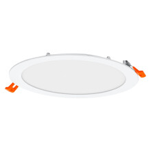 OSRAM Downlight Slim 225mm, LED recessed Light, 22W, 6500K Cool White, 2000 Lumen, Flat Design, IP20, Easy Installation for Living Rooms and Kitchens