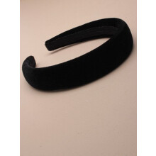 black velvet 25mm padded aliceband. by Mias Accessories