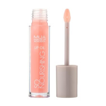 MUA Makeup Academy So Nourishing Pink Lip Oil, High Shine Finish with Vitamin E & Jojoba Oil, 3 ml - Vegan & Cruelty Free