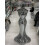 DEENZ Silver Lady Full Mirrored Side Table Modern Plant Stands Bed Side Sparkle End Romany Pearl 63X33Cm 1