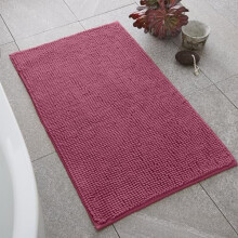 Catherine Lansfield Bobble 50x80cm Bath Mat Raspberry