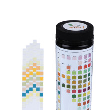VED 100 x 14-in-1 Urine Test Strips | 14 Parameter Urine Test Strips for Urobilinogen, Bilirubin, Ketone, Blood, Protein, Specific Gravity, pH,