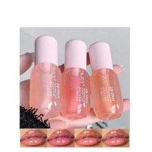 3 Stuks Lip Gloss Olie Set, Munt Smaak Hydraterende Lip Olie Glanzend en Glanzend Lip Primer