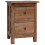 VidaXL vidaXL Solid Wood Bedside Table Bedside Table Bedside Table Drawers 1
