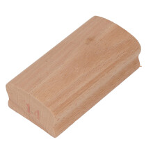 Bloc de ponçage à rayon pour guitare en noyer 35,56 cm / 14 po