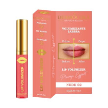 DERMOCURA Lip Volumizer Chili Lip Plumper 5 Times More Powerful Transparent Plumping Lip Gloss Immediate and Long-Lasting Plumping Effect MADE IN