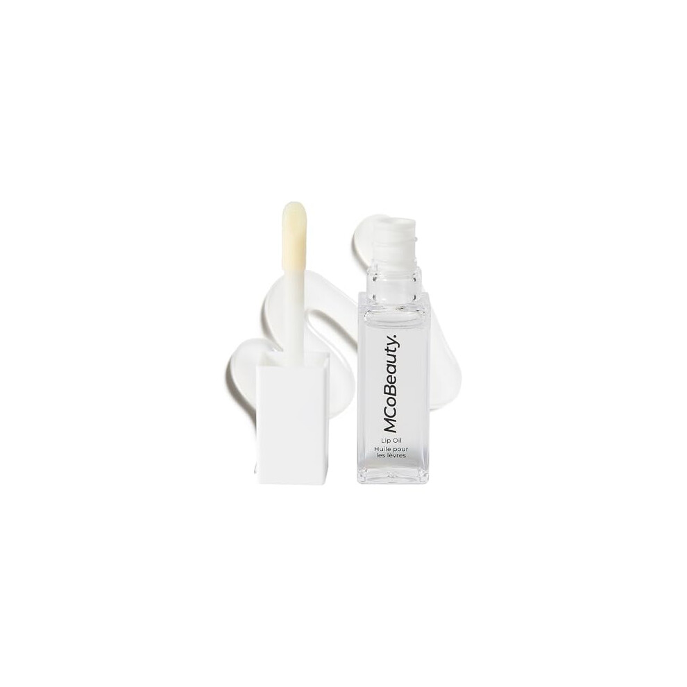 Mcobeauty Clear - Lip Oil Hydrating Treatment - Moisturising Gloss With Jojoba Seed Oil - Adds Colour And Shine While Supporting Lip Care Hydration
