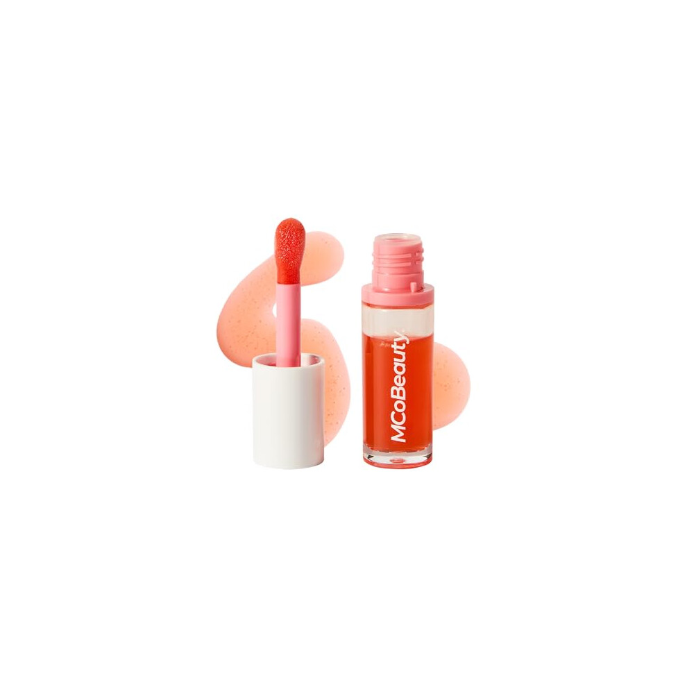 Mcobeauty Orange - Glow Up Ph Cheek & Lip Oil - 2-In-1 Oil For Dewy Glow On Lips And Cheeks With Squalane, Jojoba Oil And Vitamin E - Blossom Shade