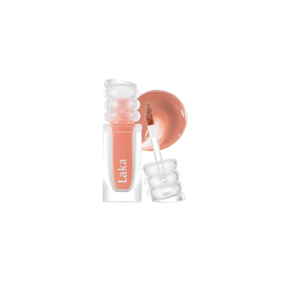 Laka Maxi Glayer Tint Long-Lasting Lip Gloss Shade 601 Linen 3.8 G - Image 2