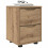 VidaXL vidaXL Bedside Table Artisan Oak 30.5 x 30 x 43 cm Engineered Wood, Modern Rectangular Nightstand, Compact Bedside Table with Drawers, Efficient 1