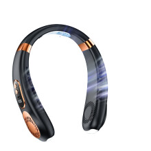 Neck Fan with Semiconductor Cooling Plate -15C 5 Speed Levels (Black)