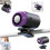 Semiconductor Cooling Fan with 199 Precision Speeds & Secure Clip (Purple) 1