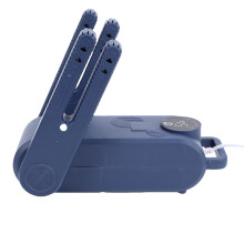 Schuhtrockner 90 cm Blau Digitale Anzeige Automatische Abschaltung