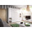 Arthauss Arthauss Modern Side Cabinet With Drawer in White Gloss For Vertical Wall Beds 3