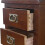 ARPHASLE Oak Solid Wood Bedside Cabinet (Walnut Brown), (132-FUR) 3