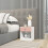 Seconique Seconique Denver 1 Drawer Bedside in White/Pink Gloss 4