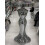 DEENZ Silver Lady Full Mirrored Side Table Modern Plant Stands Bed Side Sparkle End Romany Pearl 63X33Cm 2