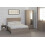 Seconique Seconique Paris 1 Drawer Bedside in Smoked Ash Effect 3