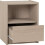 Seconique Seconique Paris 1 Drawer Bedside in Smoked Ash Effect 4