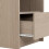 Seconique Seconique Paris 1 Drawer Bedside in Smoked Ash Effect 5