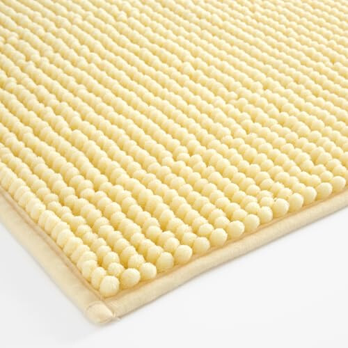 Catherine Lansfield Catherine Lansfield Bobble 50x80cm Bath Mat Yellow 1