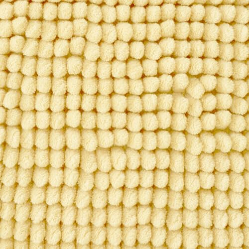 Catherine Lansfield Catherine Lansfield Bobble 50x80cm Bath Mat Yellow 2