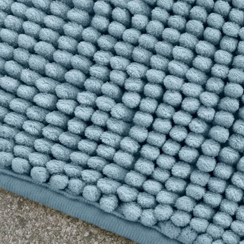 Catherine Lansfield Catherine Lansfield Bobble 50x80cm Bath Mat Blue 1