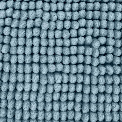 Catherine Lansfield Catherine Lansfield Bobble 50x80cm Bath Mat Blue 2