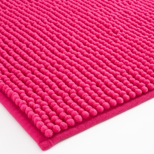 Catherine Lansfield Catherine Lansfield Bobble 50x80cm Bath Mat Hot Pink 1